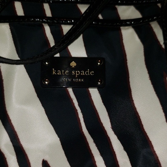 kate spade Handbags - Kate spade zebra tote
